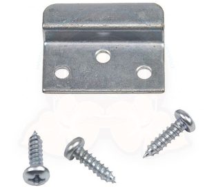 Riscontro serratura interna per porta armadietto con 3 viti Westfalia 8/1967-7/1979