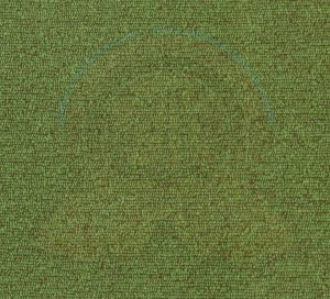 Alfombrilla trasera, moqueta verde, 160x131cm, Westfalia 8/1973-7/1979