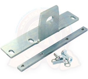 Closure roof lock for pop-up roof, galvanized, Westfalia, 5/1979-7/1992