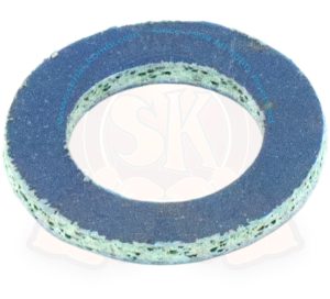 Guarnizione su boccola pressione per chiusura deflettore porta anteriore 5/1979-7/1992