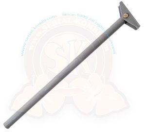 Pied de table relevable, gris clair T4 9/1990-6/2003 MULTIVAN