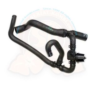 Tubo flessibile dell'acqua con valvola, ritorno del radiatore, scatola di regolazione, pompa dell'acqua supplementare T4 5/1998-6/2003 2800cc benzina AMV
