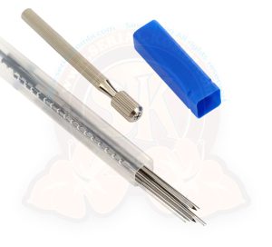 Bohrerset / Reibahlen für Vergaserdüsen, Set mit 12 Präzisionsbohrern mit Griff