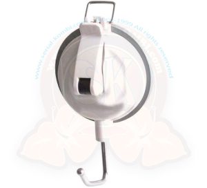 Ventouse ultra adhésive avec crochet mural 56mm supporte jusqu'à 5kg, blanc