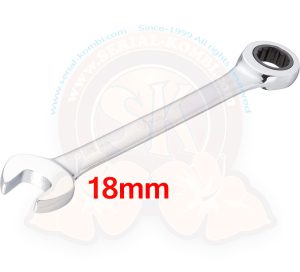 Ratschen-Ring-Maulschlüssel, SW 18, Länge 235mm, VIGOR