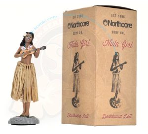 Hawaiianische Hula-Puppe für Armaturenbrett, 16.5cm