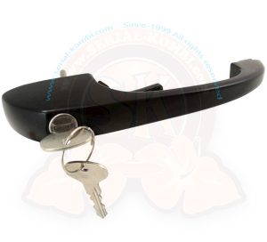 Maniglia esterna porta anteriore destra o sinistra, con 2 chiavi 5/1979-7/1992