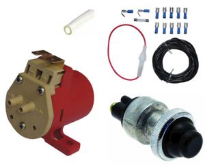 Kit completo pompa lavavetro elettrica 8/1967-7/1979