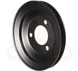 Pulley for water pump V belt, outside lip 16mm, inner diameter 40mm 1600cc Diesel/TD, 1/1981-7/1985