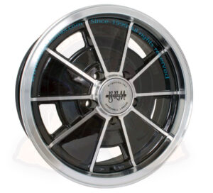 SSP wheel, BRM, black and polished, pattern 5x112, size 5.5x15", offset ET12, 8/1970-7/1992
