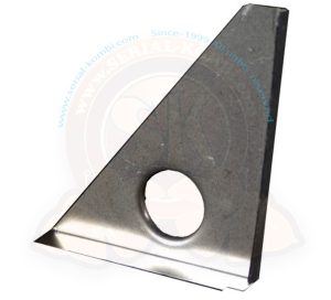 Winkelblech im Motorraum rechts innen, 8/1963-7/1967 (H = 14cm)