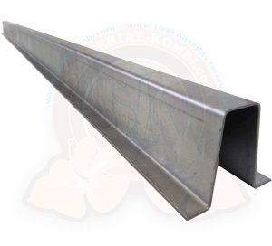 Renfort horizontal de panneau latéral bas, hauteur 36mm, longueur 120cm, à recouper selon l'application, 3/1955-7/1967