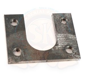 Staffa supporto cerniera bassa porta anteriore, interno montante A, sinistro o destro 1950-7/1967