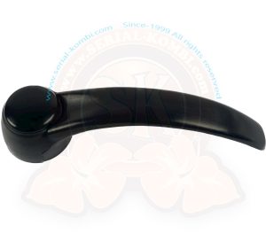 Poignée intérieure Noire de porte coulissante, avec capuchon 8/1967-7/1979