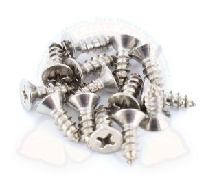 Screws for fixing strips for padding on cab partition panel behind seats, 8/1967-7/1979