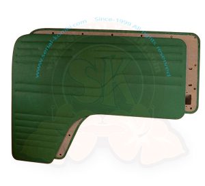 Türverkleidung innen, grün, Westfalia, paarweise, 8/1973-7/1979