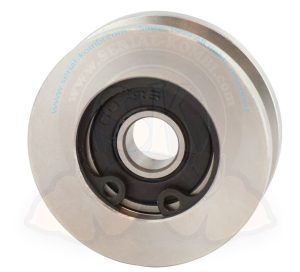 Ruedecilla en acero inox. sobre riel de puerta corrediza 8/1984-7/1992 (ancho 11mm)