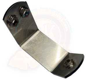 Soporte de sostén del techo Westfalia, parte lateral inox 5/1979-7/1992 (por unidad) 2 necesarios por vehículo