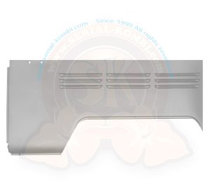 Panneau latéral gauche complet, pick-up simple cabine 8/1966-7/1967 avec porte de soute à gauche