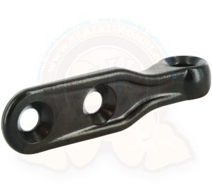 Plaque à oeillet pour verrouillage du crochet de ridelle, arrière gauche ou droit, pick-up simple ou double cabine 8/1967-7/1979