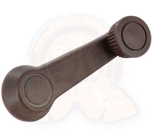 Window winder handle, brown, 8/1974-7/1979