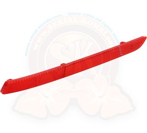 Catadiottro rosso su paraurti posteriore T5 6/2012-8/2015 portellone o doppia porta, T6 9/2015- con doppia porta a battente posteriore, lato sinistro