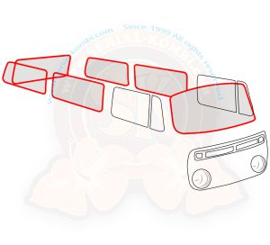 Window seal kit complete, 8/1967-7/1979