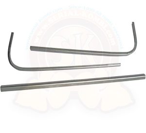 Fensterrahmen Reparaturblech 3- teilig, Seitenscheibe Mitte, links oder rechts, 5/1979-7/1992