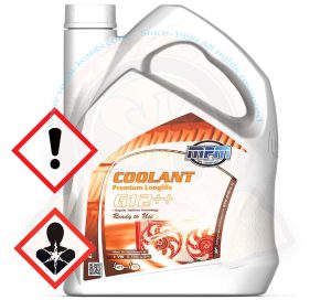 Engine coolant, antifreeze, -40°C, specific for VW G12++ Long Life, T5 4/2003-8/2015 - T6 4/2015-, 5 litres, MPM International