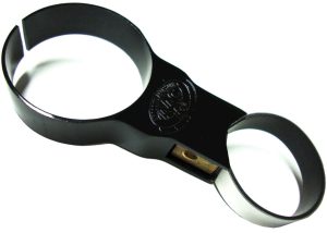 Halter für Zusatzinstrument 52mm an Lenkrohr, schwarz