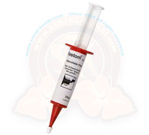 Dichtungspaste, anaerob, für Motorgehäuse, Getriebe, Wasserpumpe und andere Anwendungen, Spritze 25gr - ca. 8m linear