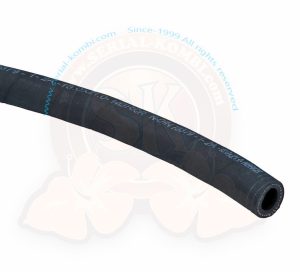 Oil hose, reinforced rubber (10 bar max), inner ø 13mm (sold per metre)