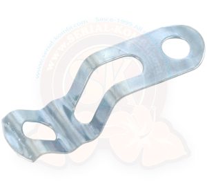 Spring clip for door connecting rod for lock mechanism, 37.5mm, 8/1967-7/1979