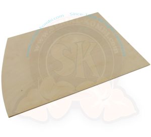 Estante bajo para mueble guardarropa sobre el emplazamiento de rueda de recambio, 238x340mm, Westfalia Berlin SO76/1, 8/1975-7/1979