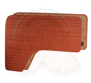 Türverkleidung innen, orange, Westfalia, paarweise, 8/1973-7/1979