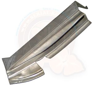 Bas de pilier C intérieur, 3/1955-7/1967 Hauteur 20cm, conduite à droite ou double porte battante - Gauche