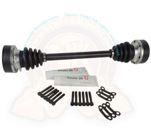 Semiasse completo con giunti omocinetici 5/1979-11/1982, (venduto con grasso)