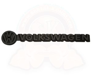 Scritta posteriore nera 'Volkswagen'  8/1983-7/1992