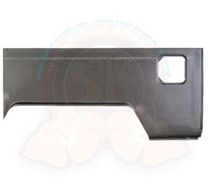 Panneau latéral complet, pick-up simple cabine 8/1962-7/1966 - Droite