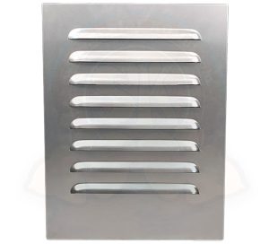 Tôle de réparation d'ouïe d'aération moteur, 8 ouïes extérieures, pick-up simple ou double cabine 1952-7/1966