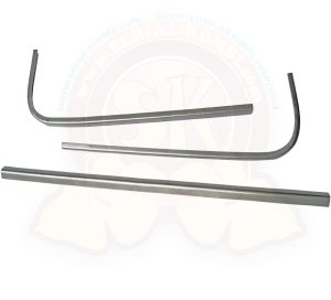 Fensterrahmen Reparaturblech 3- teilig, hinten rechts, 5/1979-7/1992