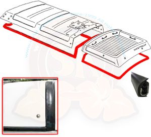 Joints de toit levant Westfalia, 8/1973-7/1979 forme d'origine