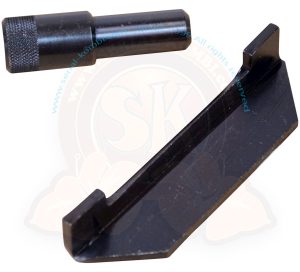 Herramienta de bloqueo para bomba de inyección y árbol de levas para el reemplazo de la correa de distribución 1/1981-7/1992 + T4 9/1990-6/2003 Motores Diesel