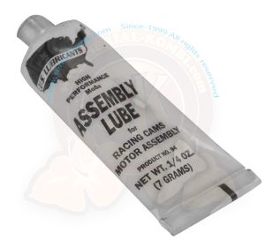 Lubricant for bearings, cam followers and camshaft in motor assembly, 7 gram tube
