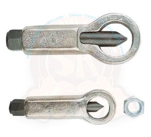 Juego de 2 llaves rompetuercas 12-16mm / 16-22mm para partir tuercas agarrotadas, oxidadas o dañadas sin estropear la varilla roscada