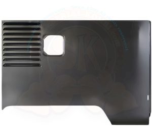 Panneau latéral court complet 3/1955-7/1962 (9 ouïes extérieures) - Droite