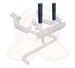 Heater hose 50mm. Standard card, 108cm long 1500cc-1600cc