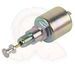 Valvola minimo / cut-off aria 12 volt a pistoncino per carburatore Solex 34 PICT-4 (CT), 34 PICT-5 (DF) 34 PDSIT-2/3 (CU)