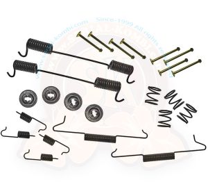 Kit fissaggio ganasce freni posteriori 8/1967-7/1979