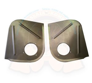 Lautsprecherhalterungen, zum Anschweißen an den hinteren Dachecken, Originalzubehör bei Deluxe, paarweise, 8/1951-7/1963